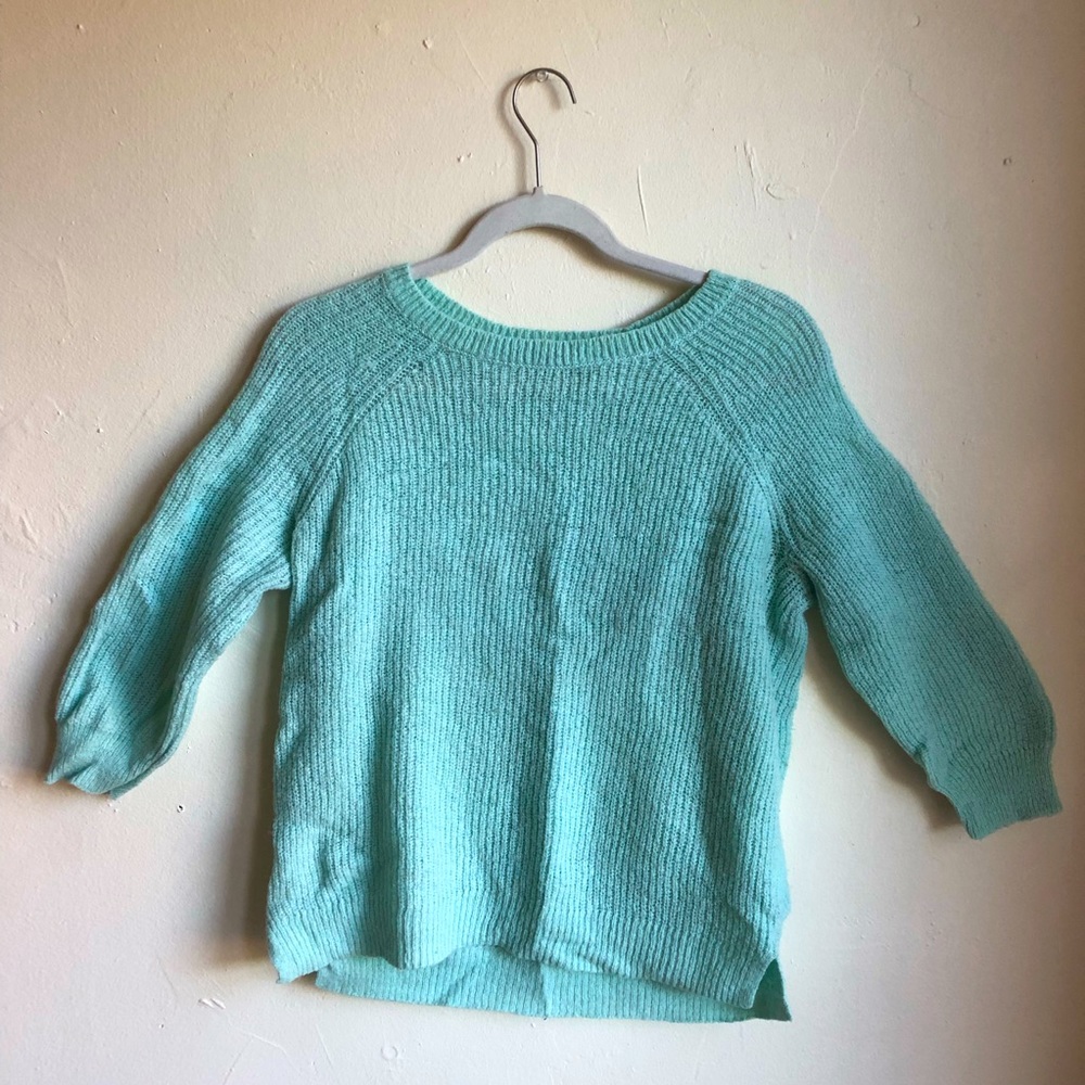 Old Navy Blue Knit Sweater